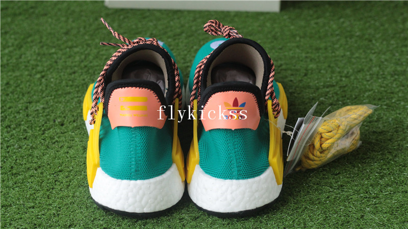 Final Version Pharrell Williams X Adidas NMD Human Race Sun Glow